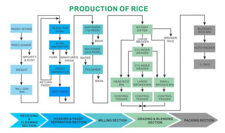 Production Of Rice - Malaysiarice
