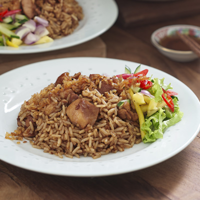 Nyonya Claypot Chicken Rice