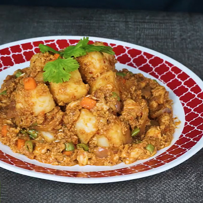 Nasi Impit Goreng