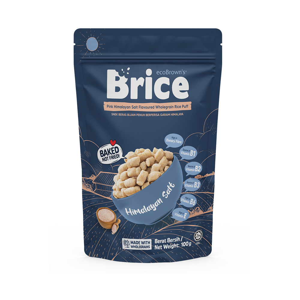 ecoBrown’s Brice Himalayan Salt Flavoured Wholegrain Rice Puff